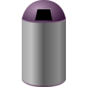 download Trash Can clipart image with 90 hue color