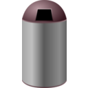 download Trash Can clipart image with 135 hue color