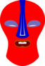 African Mask Baluba Zaire
