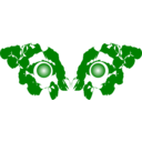 download Eye Green clipart image with 0 hue color