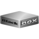 download Black Box Abstract clipart image with 270 hue color