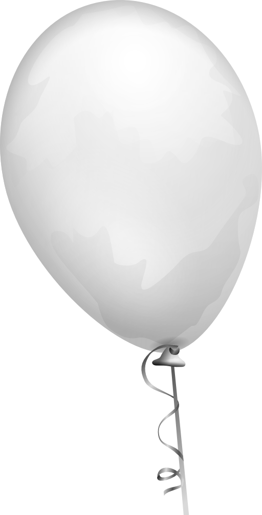 Balloon White Aj