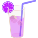 download Lemonade Glass Remix clipart image with 225 hue color
