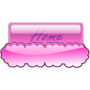 download Cloud Button 2 clipart image with 270 hue color