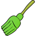 download Broom clipart image with 45 hue color