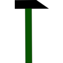download Hammer clipart image with 90 hue color