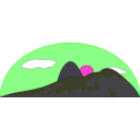 download Sugar Loaf clipart image with 270 hue color