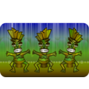 download Tiki Men clipart image with 45 hue color