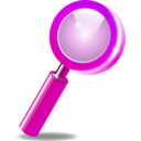 download Magnifier Search Zoom clipart image with 90 hue color
