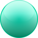 download Green Ball clipart image with 45 hue color