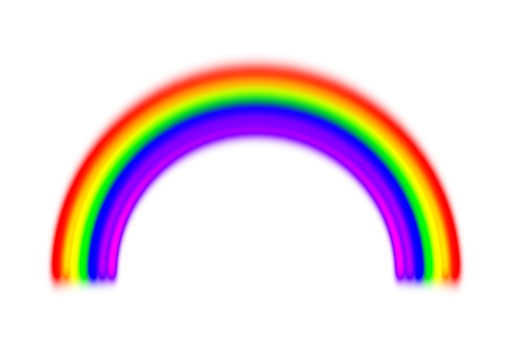 Simple Rainbow With Blur