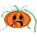 download Pumpkin clipart image with 0 hue color