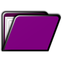 Folder Icon Purple