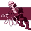 download Online clipart image with 315 hue color
