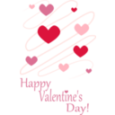download Valentine Heart Card clipart image with 0 hue color