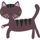 download Cat clipart image with 315 hue color