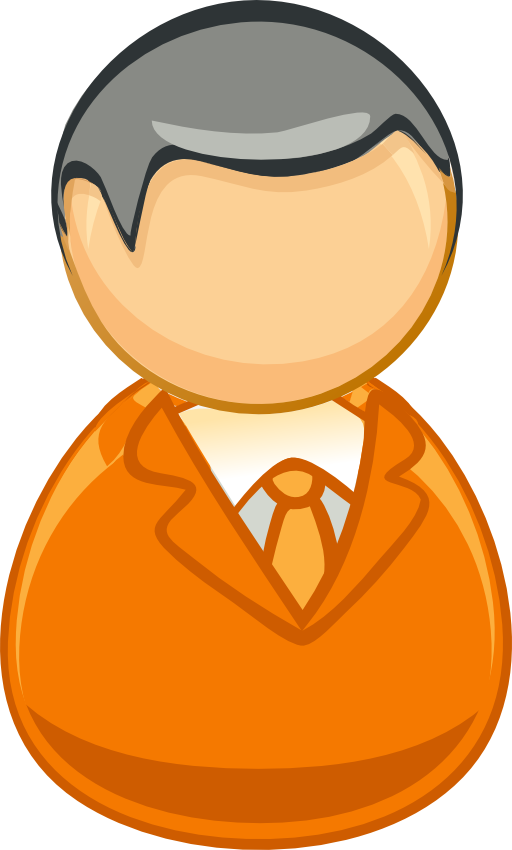 Architetto Remix Orange Grey Man Icon