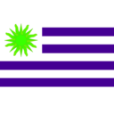 download Flag Of Uruguay clipart image with 45 hue color
