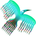 download Phoenix Bird 2 clipart image with 135 hue color