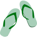 download Thongs 01 clipart image with 90 hue color