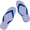 download Thongs 01 clipart image with 180 hue color
