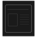 Monochrome Presentation Icon