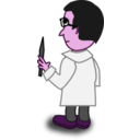 download Comic Characters Professor clipart image with 270 hue color