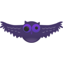 download Cartoon Owl clipart image with 225 hue color