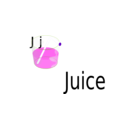 download J For Juice clipart image with 270 hue color