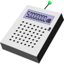 download Electronic Decibel Measurer clipart image with 135 hue color