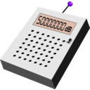 download Electronic Decibel Measurer clipart image with 270 hue color