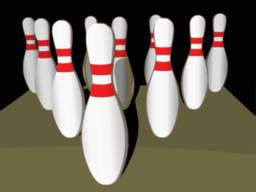 Bowling Pins Shaded