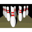 Bowling Pins Shaded