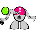 download Super Robot clipart image with 90 hue color