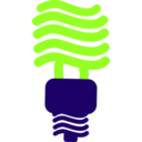 download Dbb Fluorescent Bulb clipart image with 45 hue color