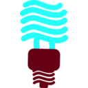 download Dbb Fluorescent Bulb clipart image with 135 hue color