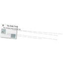 download Newspaper clipart image with 90 hue color