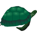 download Turtle clipart image with 90 hue color