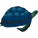 download Turtle clipart image with 135 hue color