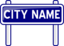 City Nameplate