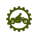 download Oldtimer Motorcycle Mechanic Part 2 clipart image with 45 hue color