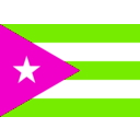 download Flag Of Puerto Rico clipart image with 90 hue color