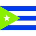 download Flag Of Puerto Rico clipart image with 225 hue color
