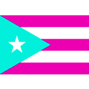 download Flag Of Puerto Rico clipart image with 315 hue color