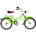 download Bicycle clipart image with 90 hue color