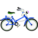 download Bicycle clipart image with 225 hue color