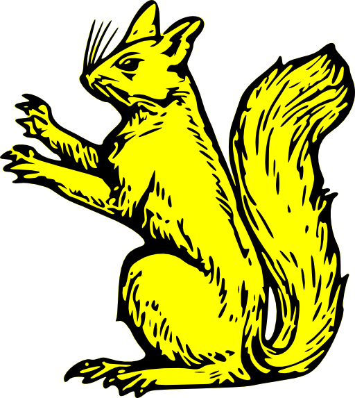 Squirrel Sejant Erect