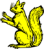 Squirrel Sejant Erect