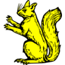 Squirrel Sejant Erect