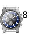 download Chronograph Watch clipart image with 225 hue color